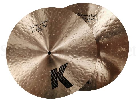 ZILDJIAN K CUSTOM DARK 14" HI-HAT