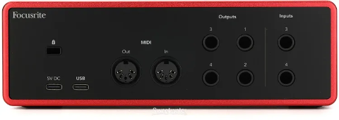 FOCUSRITE SCARLETT 4I4 (4TH GEN)