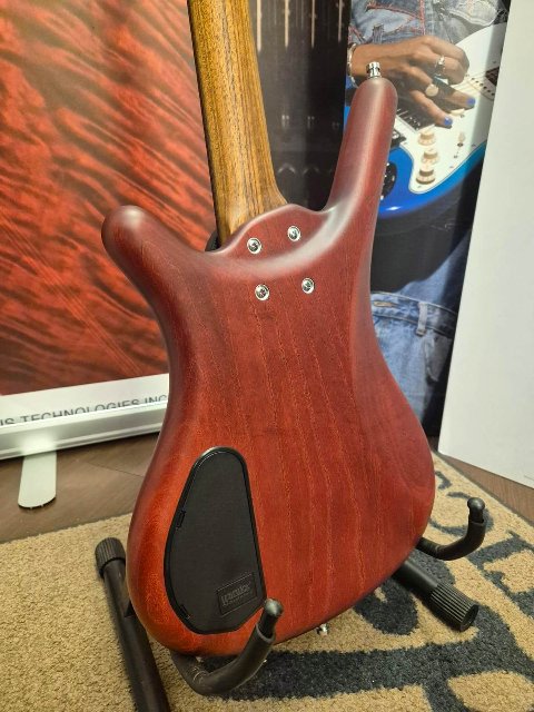 WARWICK TEAMBUILT PRO SERIES CORVETTE 4 ACT BURGUNDY RED MADE IN GERMANY