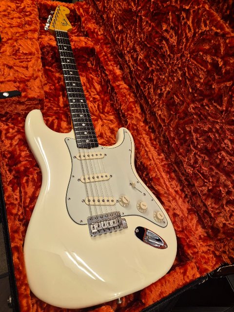 FENDER AMERICAN ORIGINAL '60S STRATOCASTER RW OLYMPIC WHITE