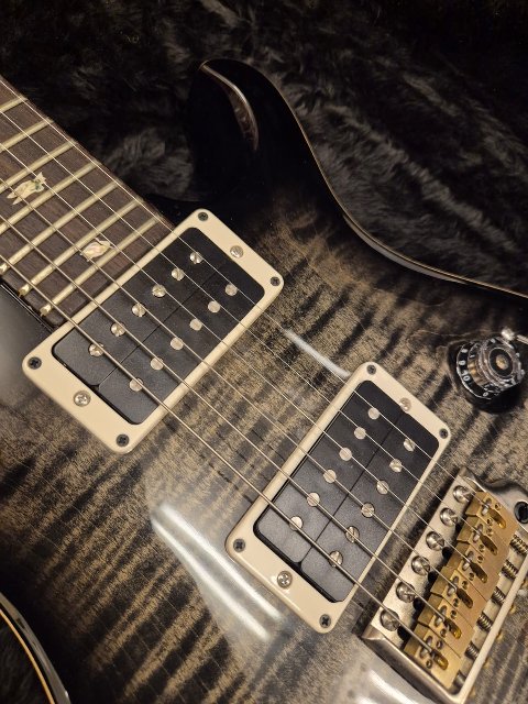 PRS PAUL REED SMITH CUSTOM 24 PIEZO CHARCOAL BURST 2018
