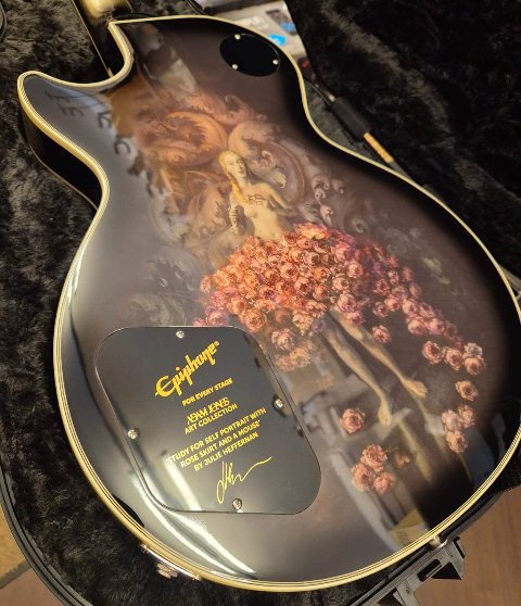 EPIPHONE ADAM JONES LES PAUL CUSTOM ART COLLECTION JULIE HEFFERNAN'S