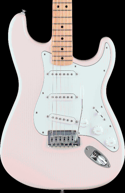 FENDER STANDARD STRATOCASTER SSS MP OLYMPIC WHITE