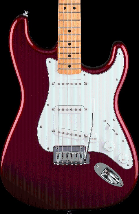 FENDER STANDARD STRATOCASTER SSS MP CANDY COLA