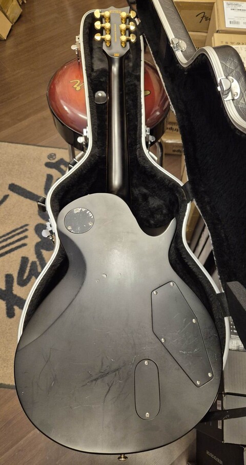ESP LTD EC1000 LH VINTAGE BLACK LEFT HANDED CON CUSTODIA RIGIDA