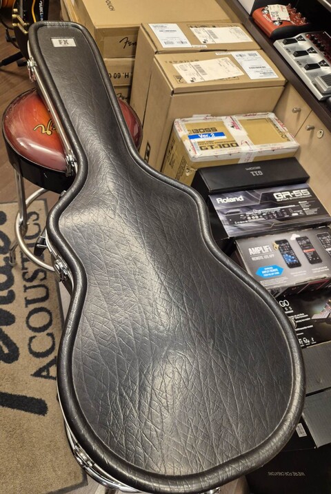 ESP LTD EC1000 LH VINTAGE BLACK LEFT HANDED CON CUSTODIA RIGIDA