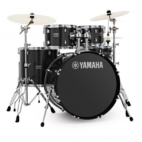YAMAHA RYDEEN STANDARD 22" BLACK GLITTER CON SET PIATTI PAISTE 101