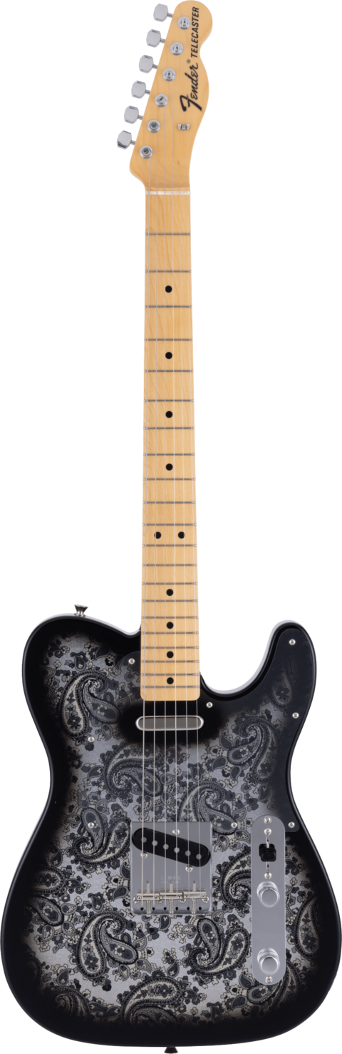 FENDER TELECASTER BLACK PAISLEY LIMITED EDITION 2025 JP-25