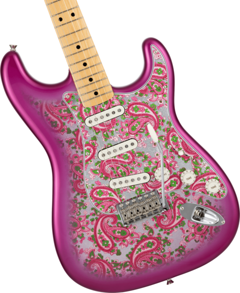 FENDER STRATOCASTER MADE IN JAPAN PINK PAISLEY LIMITED EDITION