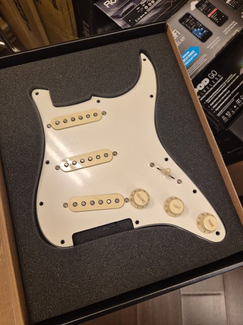 FENDER PRE WIRED STRAT CUSTOM SHOP FAT 50 (NUOVO MA CON PICK UP CENTRALE NON FUNZIONANTE)