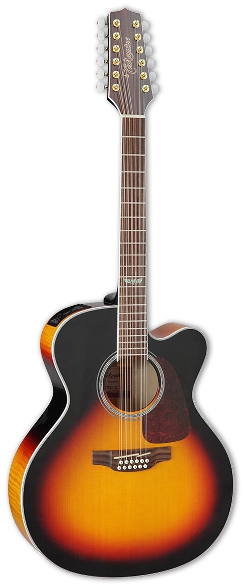 TAKAMINE GJ72CE 12 BROWN SUNBURST