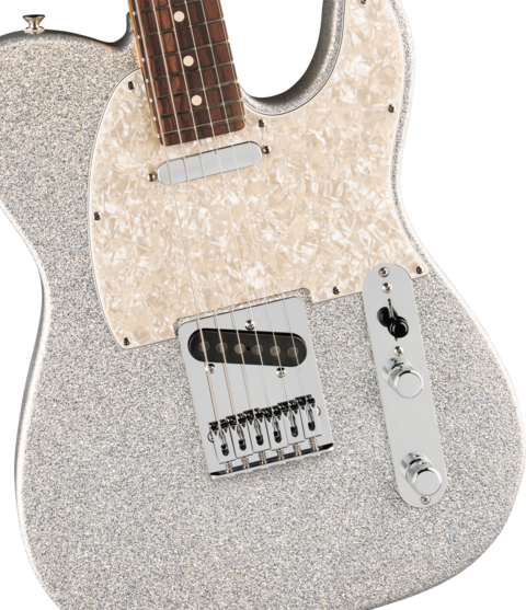 FENDER 75th ANNIVERSARY PLAYER II TELECASTER DIAMOND DUST SPARKLE