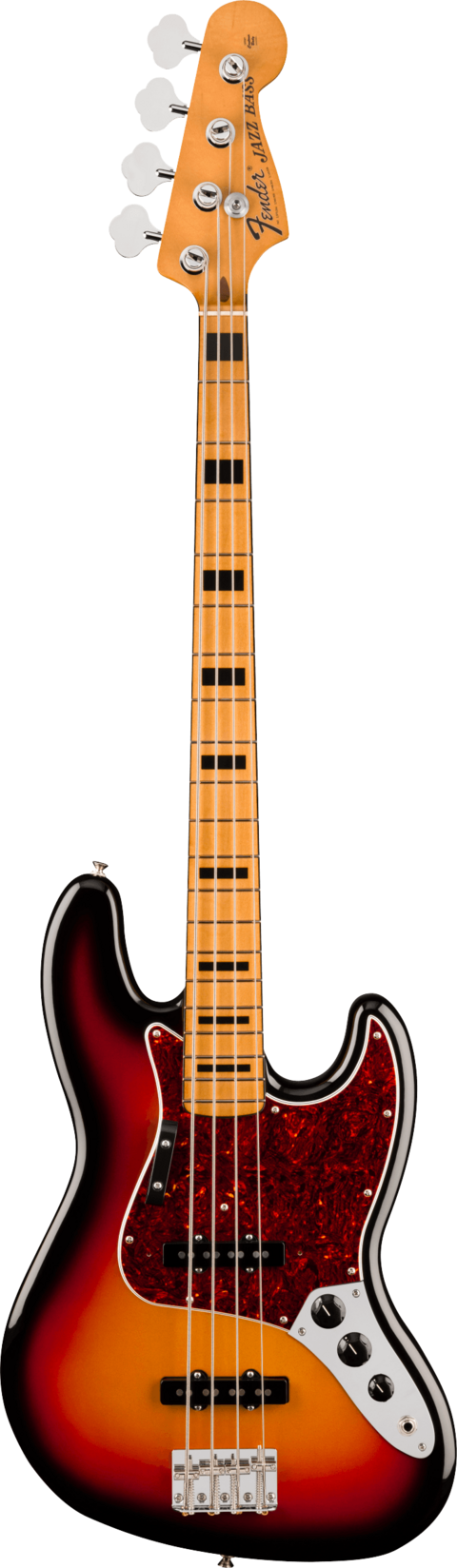 FENDER VINTERA III EARLY '70s JAZZ BASS 3 COLOR SUNBURST