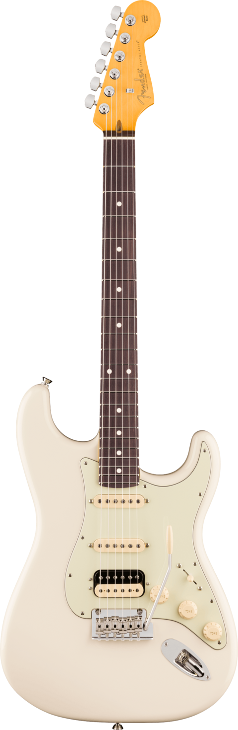FENDER AMERICAN PROFESSIONAL STRATOCASTER HSS RW OLYMPIC WHITE