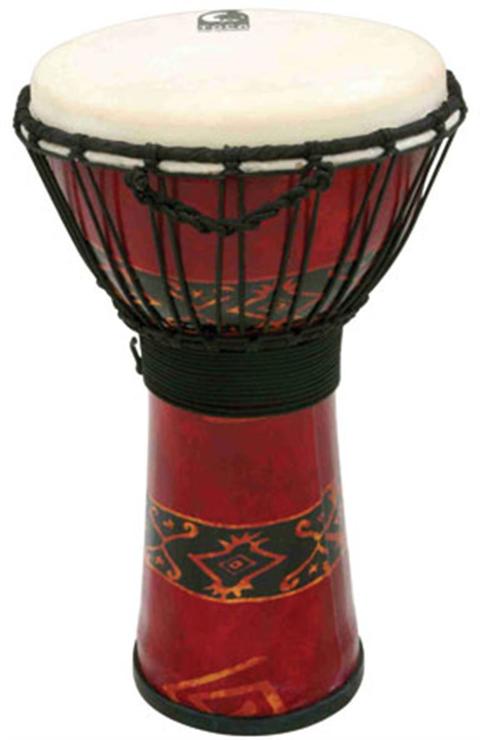 TOCA SFDJ 12RP FREESTYLE ROPE TUNED BALI RED DJEMBE
