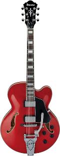 IBANEZ AFS75T TCD TRASPARENT CHERRY RED