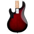 STERLING BY MUSIC MAN RAY5 RUBY RED BURST SATIN