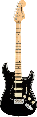 FENDER AMERICAN PERFORMER STRATOCASTER HSS MN BLACK