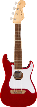 FENDER FULLERTON STRAT UKE FIESTA RED