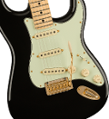 FENDER LIMITED EDITION PLAYER STRATOCASTER BLACK WITH GOLD HARDWARE CON BORSA FENDER MIDNIGHT BLUE