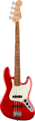 FENDER PLAYER JAZZ BASS PF CANDY APPLE RED LIMITED EDITION