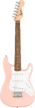 SQUIER AFFINITY MINI STRAT SHELL PINK