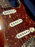 FENDER CUSTOM SHOP LIMITED EDITION ROASTED PINE STRATOCASTER DLX CLOSET CLASSIC CHOCOLATE SUNBURST