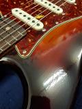 FENDER CUSTOM SHOP LIMITED EDITION ROASTED PINE STRATOCASTER DLX CLOSET CLASSIC CHOCOLATE SUNBURST