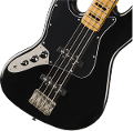 SQUIER CLASSIC VIBE '70s JAZZ BASS MN BLACK LEFT HANDED