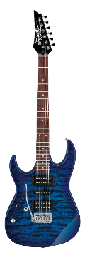 IBANEZ GRX70QAL MANCINA TRANSPARENT BLUE BURST