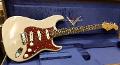 FENDER CUSTOM SHOP LIMITED EDITION ROASTED PINE STRATOCASTER DLX CLOSET CLASSIC WHITE BLONDE