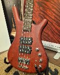 WARWICK TEAMBUILT PRO SERIES CORVETTE $$ 4 BURGUNDY RED MADE IN GERMANY