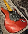 FENDER AMERICAN ULTRA II STRATOCASTER MN HSS SINISTER RED