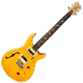 PRS PAUL REED SMITH SE CUSTOM 22 SEMI HOLLOW VIOLIN TOP SANTANA YELLOW