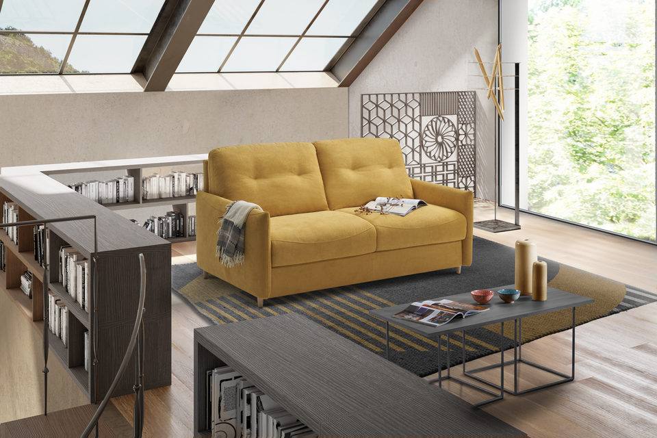 Divano letto materasso h. 20 cm Il Benessere mod. Tommy