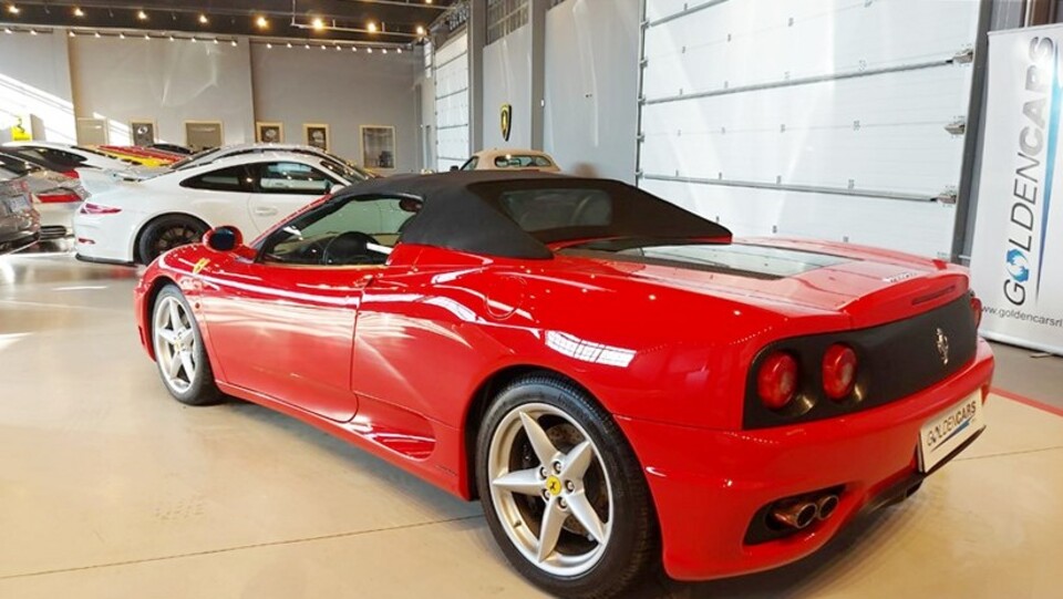 Ferrari 360 Spider F1 Benzina