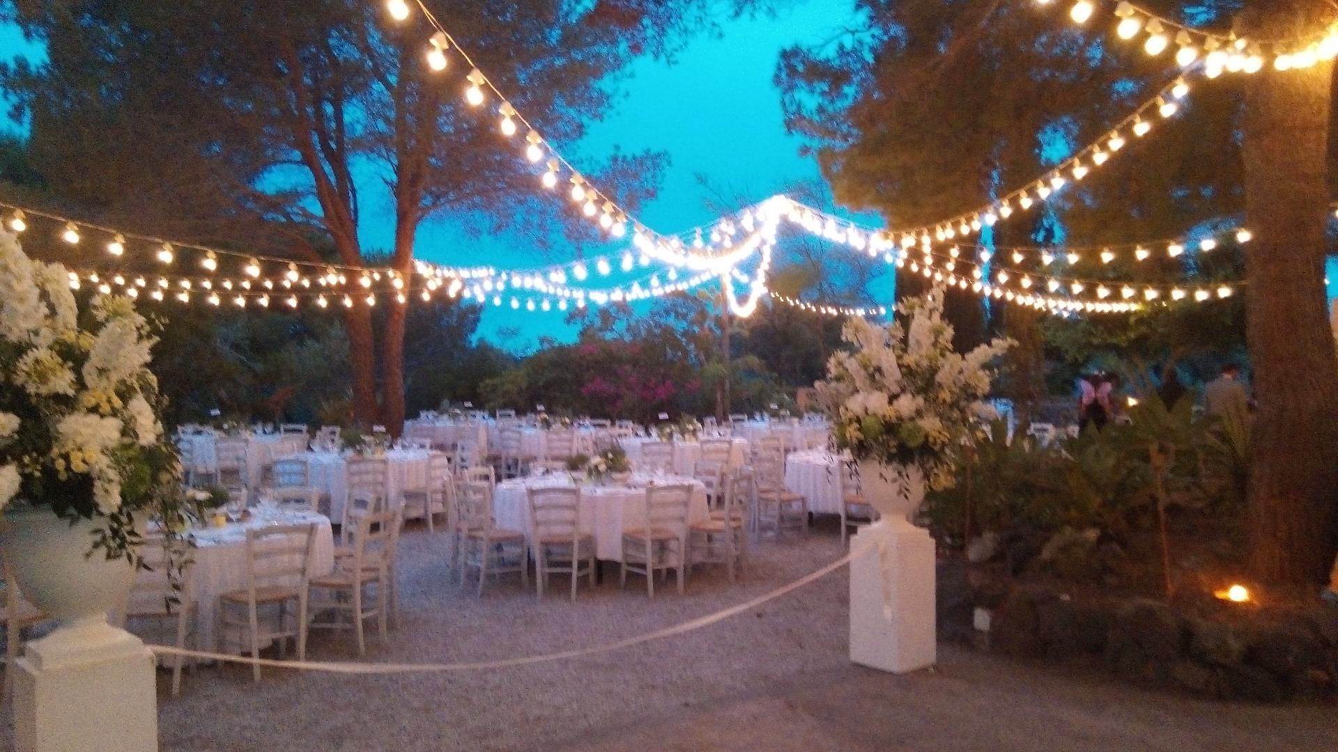 filari luminosi Ribaudo Filari a Led