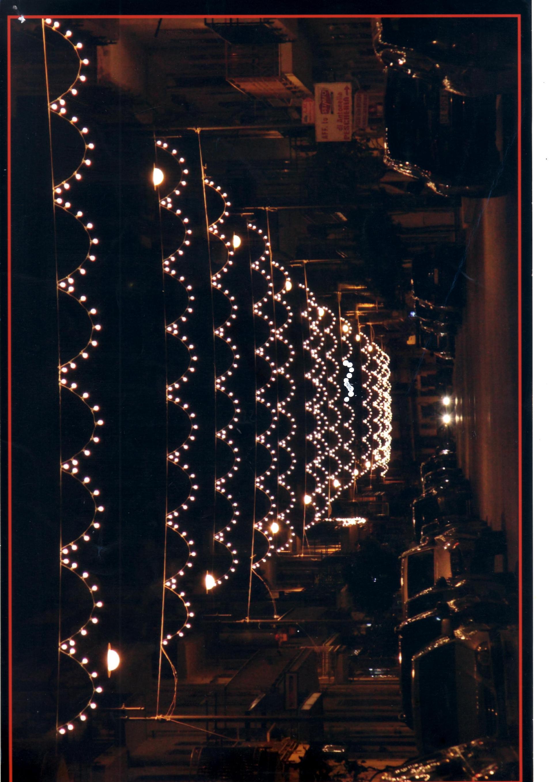 filari luminosi Ribaudo Filari a Led