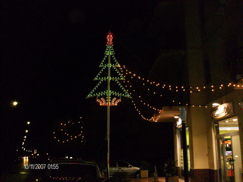 luminarie in addobbi natalizi