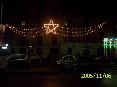 luminarie in addobbi natalizi