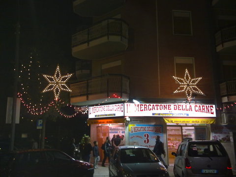 luminarie in addobbi natalizi