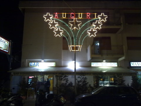 luminarie in addobbi natalizi