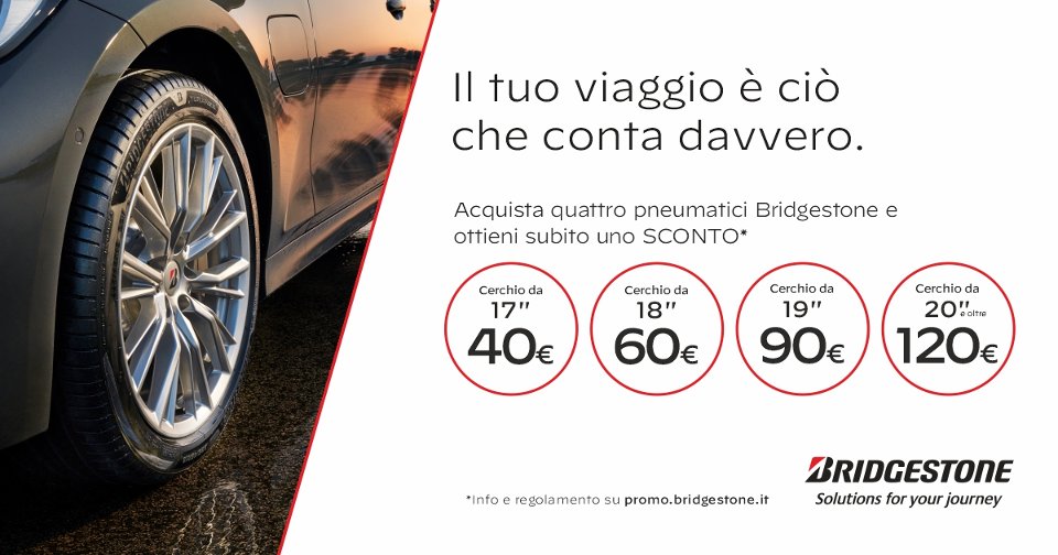 PROMOZIONE BRIDGESTONE