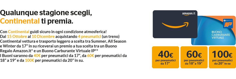PROMOZIONE CONTINENTAL