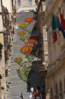 The flowered scala in centro storico Caltagirone B&B Sicily 3200773315