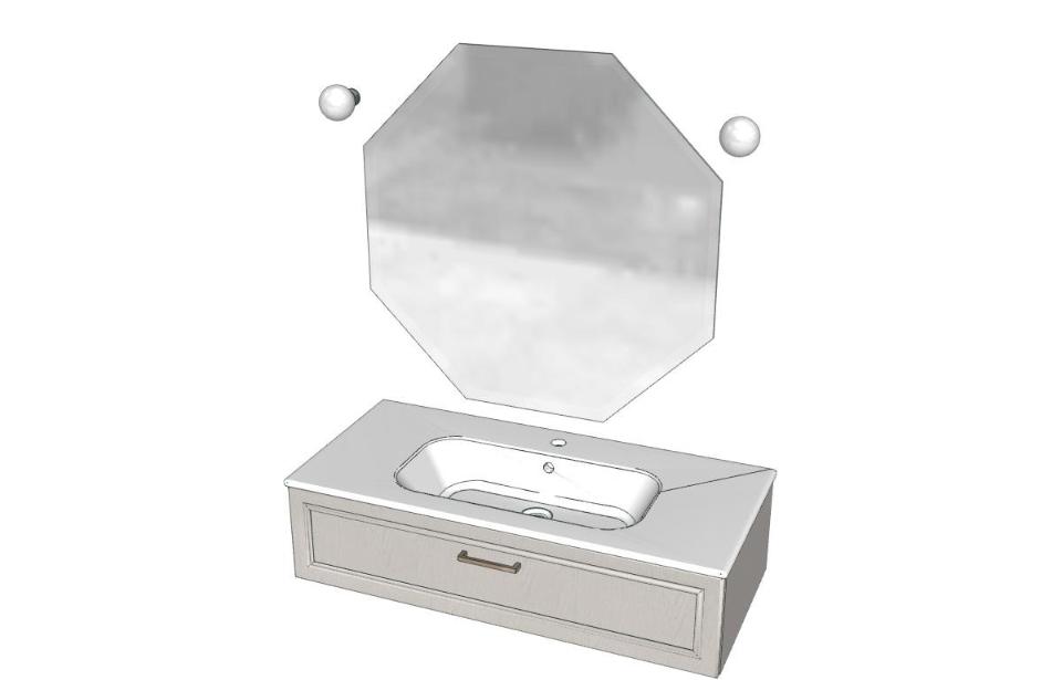Mobile bagno shabby Arbi Home