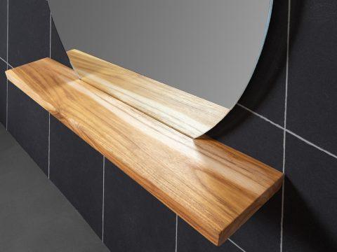Specchio con mensola incorporata Cipi' Riflesso