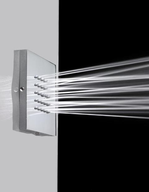 Soffione doccia laterale  Bossini Crystal line