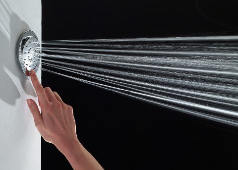 Soffione doccia laterale  Bossini Crystal line