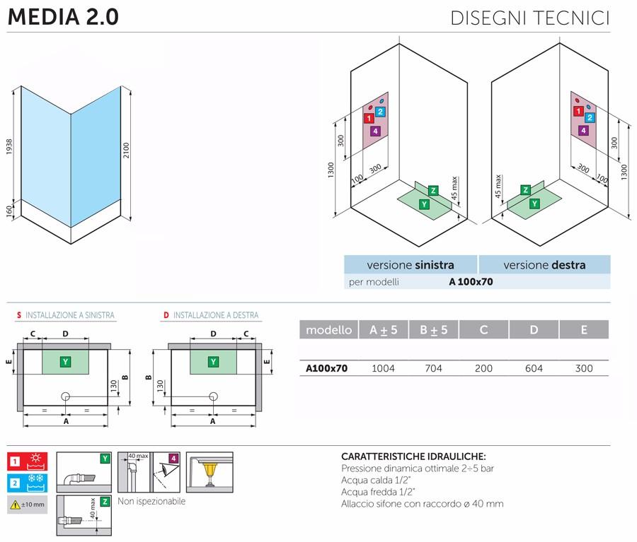 Cabina doccia idromassaggio Novellini  Media